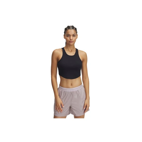 Under Armour Rival Rib Crop Top Αμάνικο Γυναικείο (1389798 001)