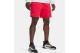 Under Armour Project Rock Icon Fleece Αθλητική Βερμούδα Καρπουζί