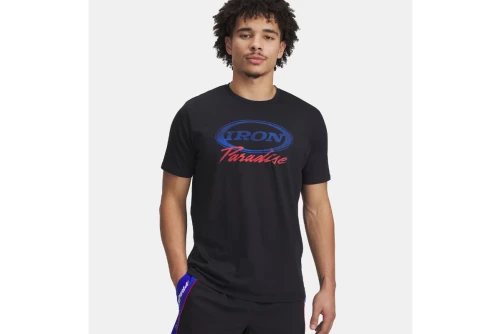 Under Armour Project Rock Iron Ss  T-Shirt Ανδρικό (1389945 001)