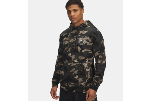 Under Armour Project Rock Terry Printed Hoodie Ανδρικό (1389951 310)