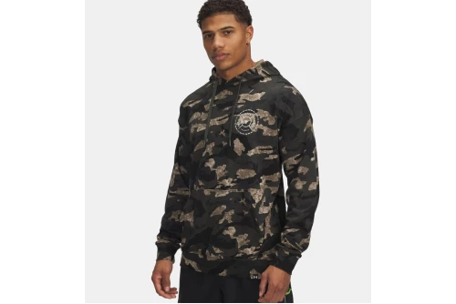 Under Armour Project Rock Terry Printed Hoodie Ανδρικό (1389951 310)