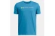 Under Armour B Logo Wordmark Παιδικό Κοντομάνικο T-Shirt Γαλάζιο