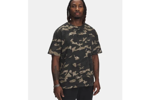 Under Armour Project Rock Aop Ss T-Shirt Ανδρικό (1389976 251)