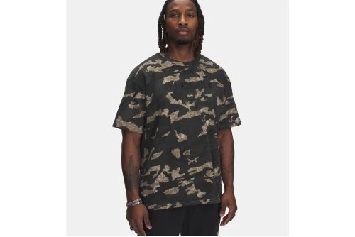 Under Armour Project Rock Aop Ss T-Shirt Ανδρικό (1389976 251)