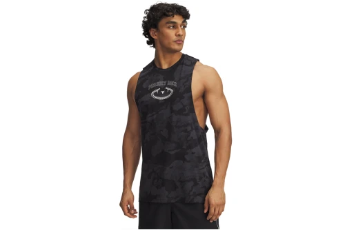 Under Armour Project Rock Camo Μπλούζα Αμάνικη Ανδρική (1389978 016)