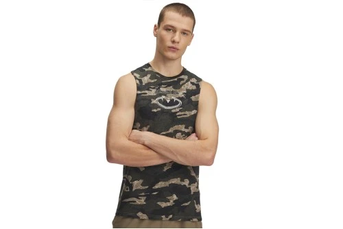 Under Armour Project Rock Camo Μπλούζα Αμάνικη Ανδρική (1389978 299)
