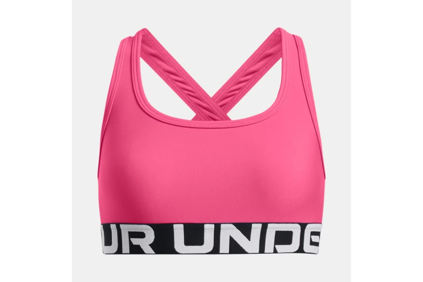 Under Armour Crossback Παιδικό Αθλητικό Μπουστάκι Ροζ