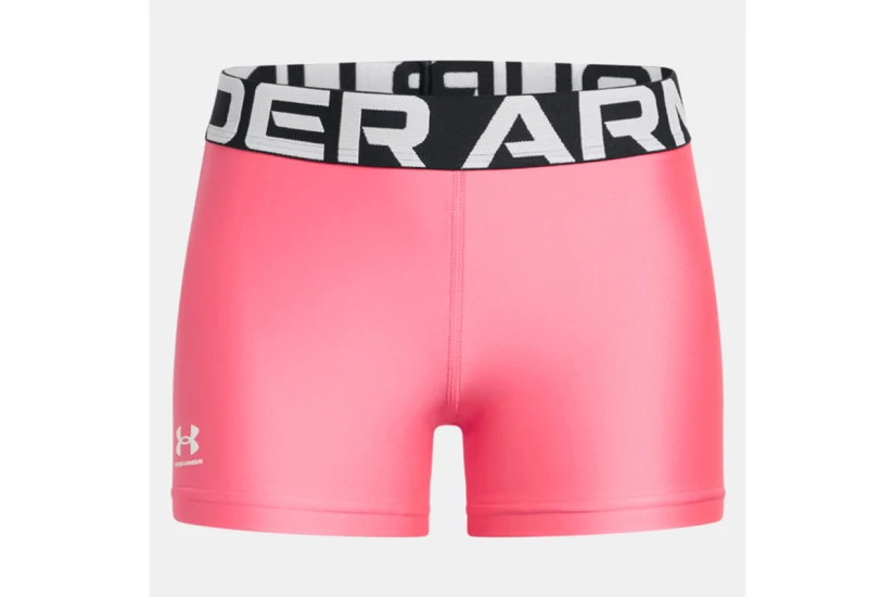 Under Armour Heatgear Κοντό Κολάν Φούξια, Μαύρο