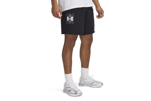 Under Armour Rival Terry Logo 8In Βερμούδα Αθλητική Ανδρική (1390147 001)