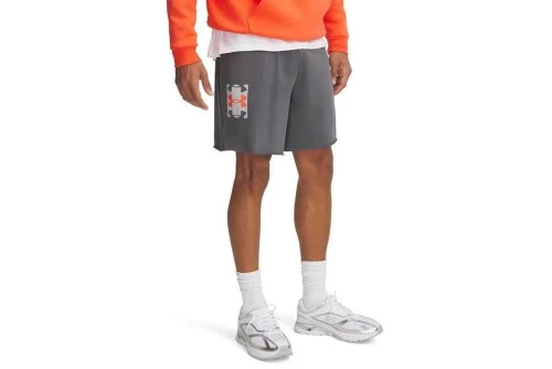 Under Armour Rival Terry Logo 8In Βερμούδα Αθλητική Ανδρική (1390147 025)