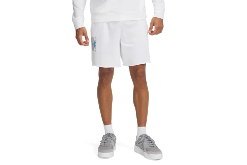 Under Armour Rival Terry Logo 8In Βερμούδα Αθλητική Ανδρική (1390147 100)