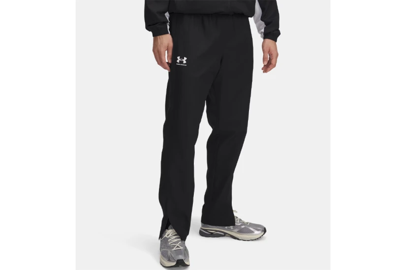 Under Armour Rival Woven Windbreaker Ανδρικό Παντελόνι Φόρμας Μαύρο