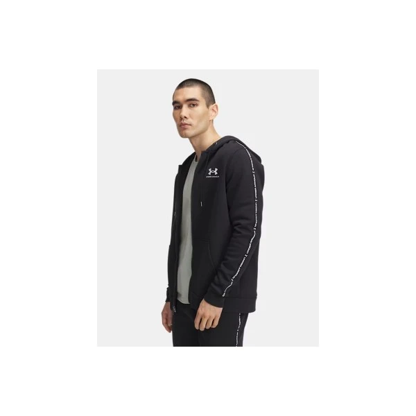 Under Armour Icon Fleece Taping Ζακέτα Βαμβακερή Ανδρική (1390298 001)