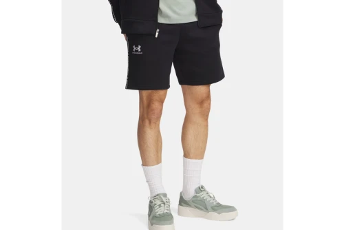 Under Armour Icon Fleece Taping Βερμούδα Αθλητική Ανδρική (1390299 001)