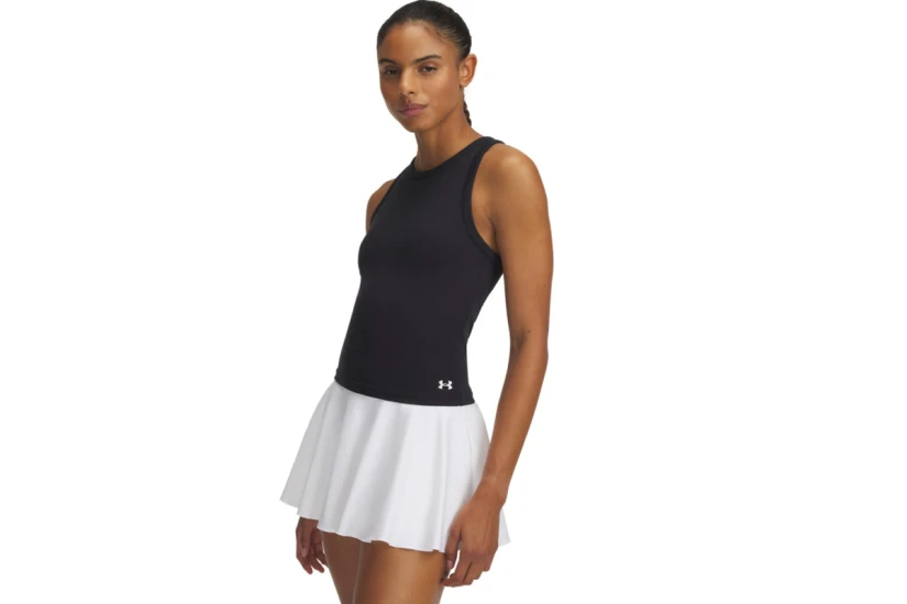 Under Armour Motion Γυναικεία Αμάνικη Μπλούζα Μαύρη
