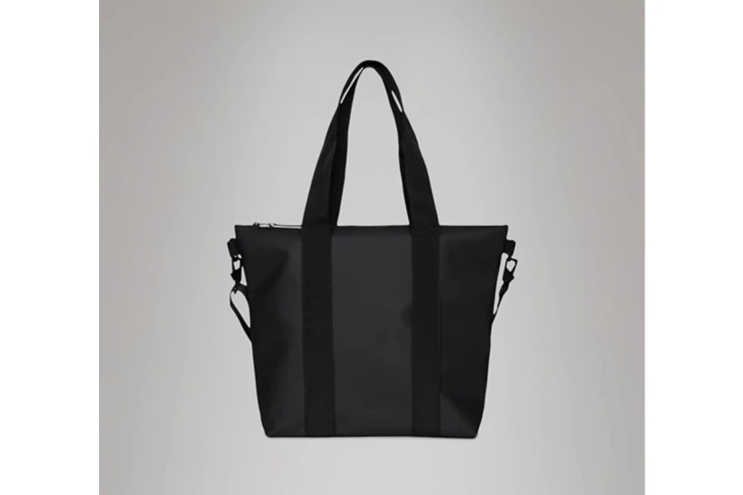 Rains Mini Τσάντα Tote Μαύρη 18,5L