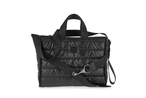 Frnc Soho Moon Bag Water-Repellent Satin Τσάντα Ώμου-Χειρός (1466 BLK)