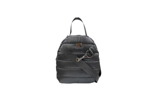 Frnc Soho Water-Repellent Satin Backpack (1467 BLK)