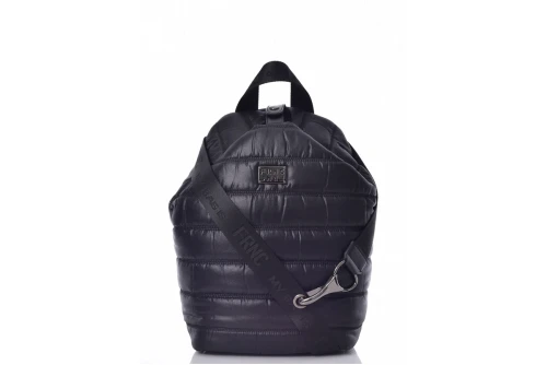 Frnc Soho Water-Repellent Satin Backpack (1469 BLK)