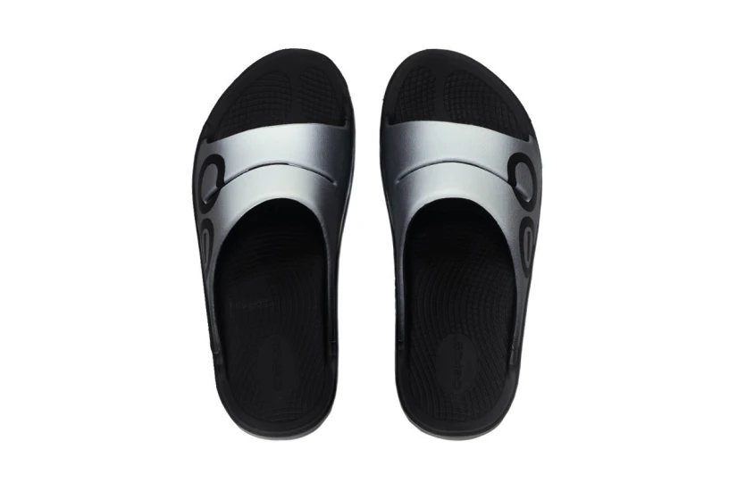 Oofos Ooahh Sport Παντόφλες Αποκατάστασης (1500 GRAY-WHITE)