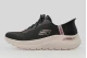 Skechers Arch Fit 2.0 Easy Chic Sneakers Μαύρα, Εκρού