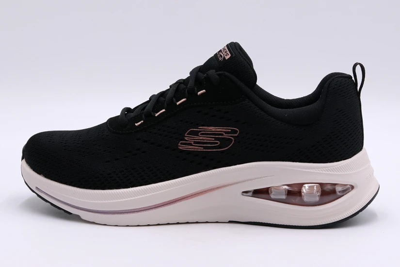Skechers Neutral Air Γυναικεία Sneakers Μαύρα, Μπρονζέ, Λευκά
