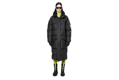 Rains Block Puffer Coat Μπουφάν Puffer (15020 BLACK)