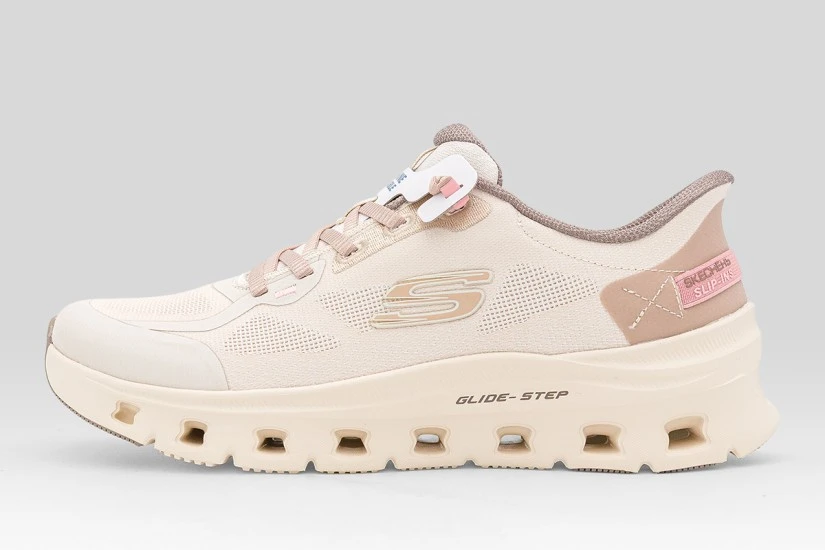 Skechers Glide-Step Pro-Pure Motion Sneakers Μπεζ, Καφέ