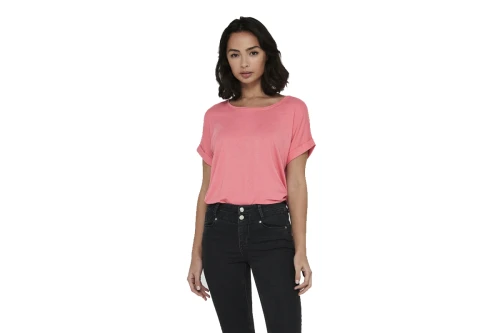 Only Onlmoster Ss O-Neck  T-Shirt Γυναικείο (15106662 TEA ROSE)