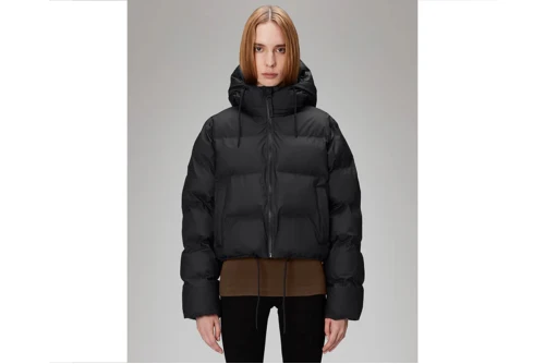 Rains Alta Short Jacket Μπουφάν Puffer Γυναικείο (15150 BLACK)