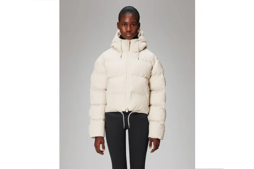 Rains Alta Short Jacket Μπουφάν Puffer Γυναικείο (15150 DUNE)