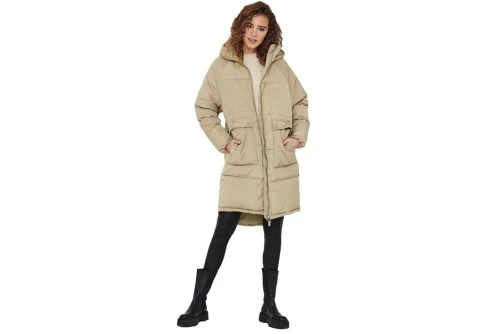 Only Gabi Oversized Long Coat Otw Noos Μπουφάν Puffer (15160167 CROCKERY)