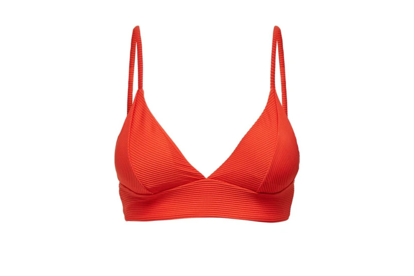 Only Onlbobby Γυναικείο Μαγιό Bikini Top Πορτοκαλί