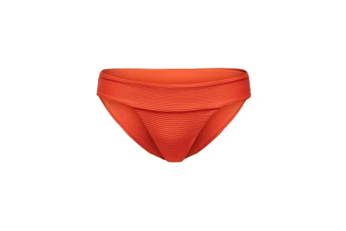 Only Onlbobby Life Rib Bikini Brief Μαγιό Bikini Bottom Γυναικείο (15223710 CHERRY TOMATO)
