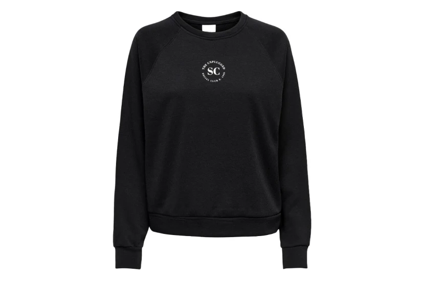 Only Lula L-S Raglan Swt (15244345 BLACK)