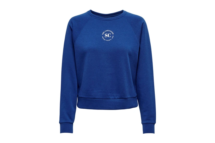 Only Lula L-S Raglan Swt Μπλούζα Με Λαιμόκοψη (15244345 SODALITE BLUE)