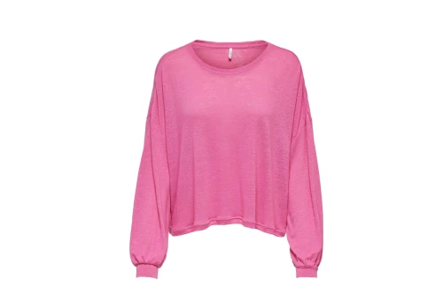 Only Onltea L-S Linen Boxy Top Jrs (15252054 GIN FIZZ)