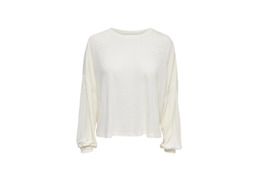 Only Onltea L-S Linen Boxy Top Jrs (15252054 TOFU)