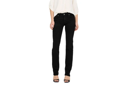 Only Onlalicia Reg Strt Noos Παντελόνι Τζιν Γυναικείο (15252221 WASHED BLACK)
