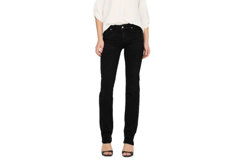 Only Onlalicia Reg Strt Noos Παντελόνι Τζιν Γυναικείο (15252221 WASHED BLACK)