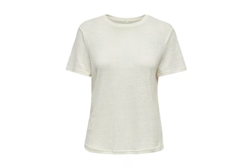 Only Onltea S-S Linen Top Jrs (15252441 TOFU)