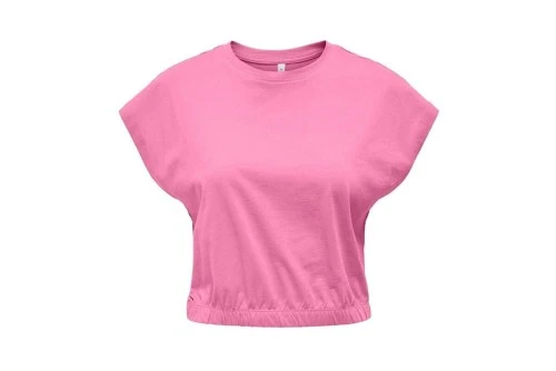 Only Onlmay Life Ss Crop Top Κοντομάνικο Γυναικείο (15252470 BEGONIA PINK)