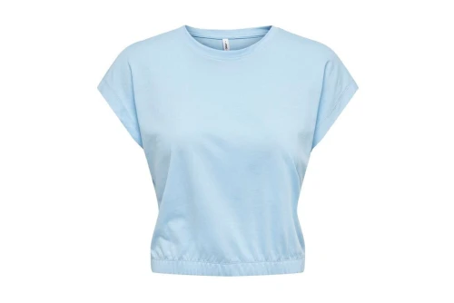 Only Onlmay Life Ss  Crop Top Κοντομάνικο Γυναικείο (15252470 CLEAR SKY)