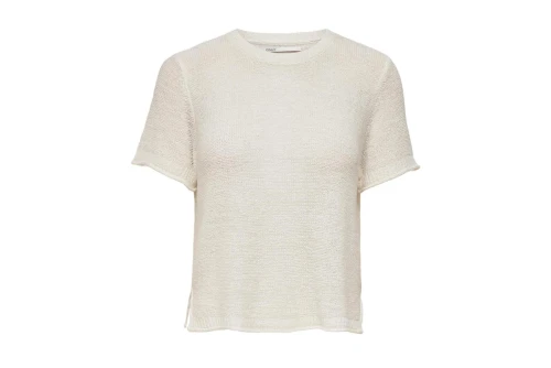 Only Onlsunny S Noos Knt T-Shirt Γυναικείο (15254282 CLOUD DANCER)