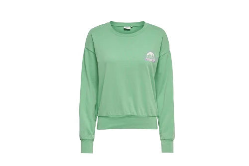 Only Onltanya O-Neck Taste Box Swt (15255016 GREEN)