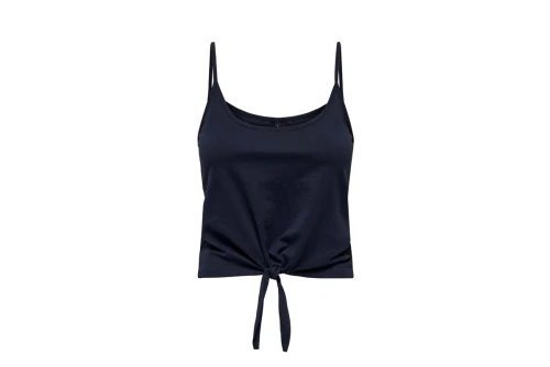 Only Onlmay S-L Short Knot Top Box Jrs Μπλούζα Αμάνικη Γυναικεία (15257464 NIGHT SKY)