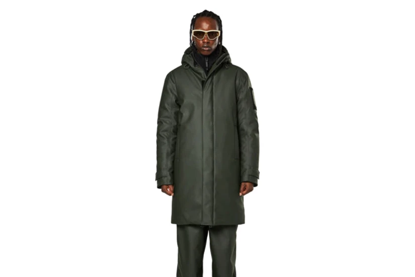 Rains Glacial Coat Μπουφάν Αδιάβροχο (15260 GREEN)