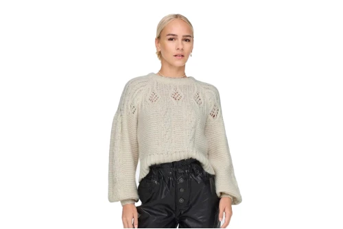 Only Scarlet Life L-S Pullover Knt Μπλούζα Πλεκτή (15267968 BIRCH)
