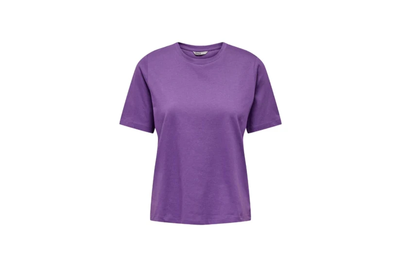 Only Onlonly Γυναικείο Κοντομάνικο T-Shirt Μωβ