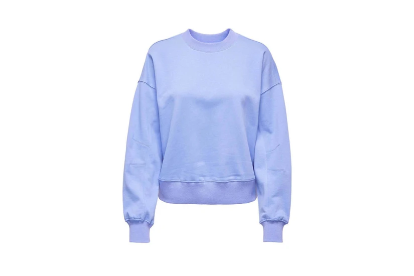 Only Opmdrew L-S O-Neck Swt Μπλούζα Με Λαιμόκοψη (15272151 JACARANDA)